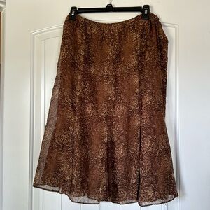 Christopher & Banks light weight skirt